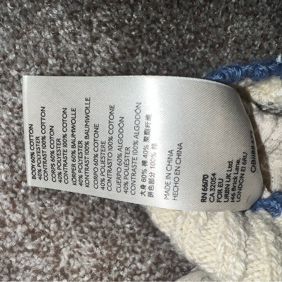 Free People Geo Party Pullover sweater size Medium - Picture 8 of 9